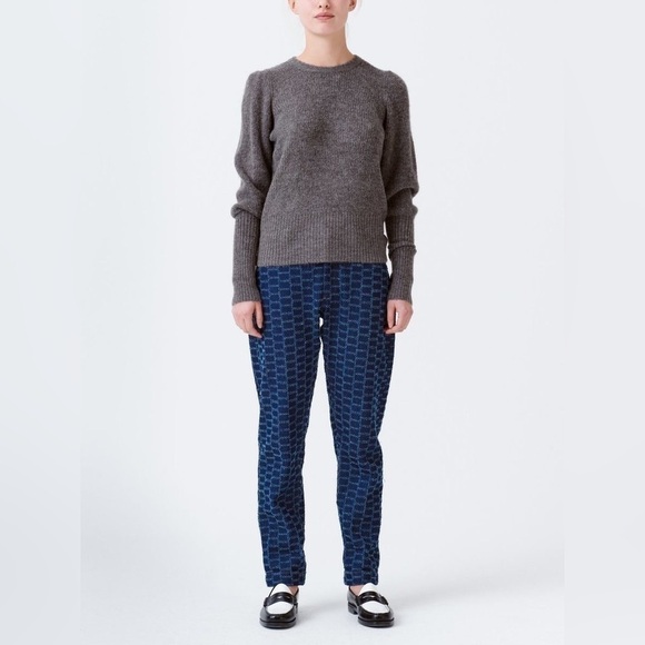 Munthe Riggs Patchwork Indigo Boyfriend Jeans - Picture 1 of 11